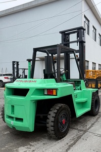 Chariot élévateur diesel d'occasion 5 tonnes Mitsubishi, chariots élévateurs 8 tonnes japonais Isuzu Mitsubishi, moteur 6T 7T 8T 10T, déplacement latéral, 4 roues motrices - Product Image 4