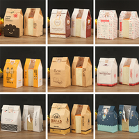 Fournisseur de sacs en papier kraft pour l'emballage du pain, sacs à emporter recyclés pour le café et les aliments, pour l'emballage de boulangerie