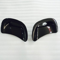 Para 1992-1997 Mazda RX7 FD3S RHD estilo fibra de carbono guardabarros delantero Scoop rejillas de ventilación (PAR) CF