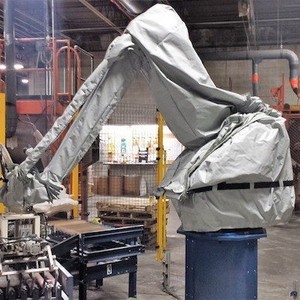 <span class=keywords><strong>Ropa</strong></span> de Protección para Robots de Soldadura y Pulverización para FANUC, KUKA, Yaskawa, <span class=keywords><strong>Kawasaki</strong></span>, NACHI, Traje Protector Antiestático y Resistente al Calor para Brazos de Robot - Product Image 5