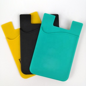 Gros Stock Téléphone Portefeuille Intelligent De Silicone de Téléphone Portable Titulaire de la Carte De Crédit - Product Image 1