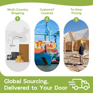 ドアドア家のためのドアMDFモダンなインテリアドア - Product Image 6