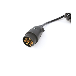 European N Type Trailer Cable 7 Ploe Coil Electrical 7 Core Power Cord <strong>Spiral</strong> 7 Pin Truck Cable/Spring <strong>Electric</strong> Cable - Product Image 2