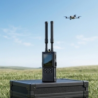 Sistema de Detección de Drones en Tiempo Real de 0-8 GHz, Analizador de Señales de RF, Escáner con Alcance de 1 km, Sistema de Seguridad con Seguimiento FPV, Detector de UAV
