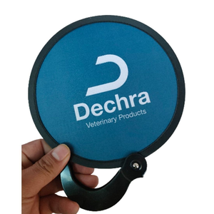 Kişiselleştirilmiş yuvarlak katlanabilir uçan disk Fan özel baskılı naylon yuvarlak katlanır <span class=keywords><strong>Pop</strong></span> Up el Fan esnek katlanabilir disk Fan - Product Image 4