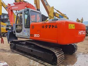 ฮิตาชิเครื่องขุดมือสองผลิตจากญี่ปุ่น Ex200-1 Ex200สภาพดีราคาดีเครื่องขุดในเซี่ยงไฮ้ - Product Image 5
