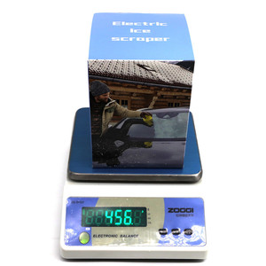 Grattoir à glace électrique pour vitres de voiture, outil de déneigement avec poignée GXQ-001Y - Product Image 5