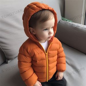 Vêtements personnalisés Veste pour bébés filles Manteaux en duvet léger pour enfants garçons Vêtements à capuche pour filles Vêtements pour bébés Vestes pour enfants - Product Image 5