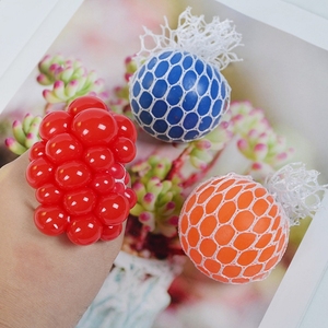 2025 High Quality 5cm Pectin Grape <b>Balls</b> Girls TPR <b>Squeeze</b> Toys Preschool Pretend Play Vending Machine Playful Function - Product Image 4