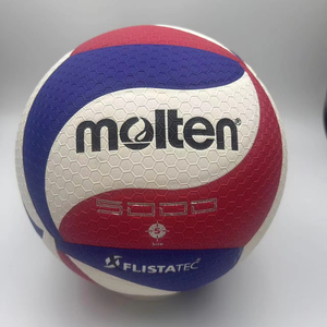 Nuevo Modelo 2025, Diseño Estadounidense, Balón <span class=keywords><strong>de</strong></span> <span class=keywords><strong>Voleibol</strong></span> Inflable <span class=keywords><strong>de</strong></span> Microfibra PU, Tamaño 5, Balón <span class=keywords><strong>de</strong></span> <span class=keywords><strong>Voleibol</strong></span> Molten 5500 o 5000 para Entrenamiento o Partido - Product Image 3