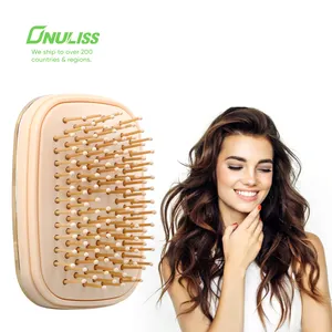 2023 Detangling Hair Brush One Click Up ABS Comb New 3D Air Cushion Massager Brushes With Mirror Cover