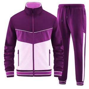Conjunto Deportivo de Alta Calidad para Hombre, con Logotipo Personalizado, Manga Larga, Dos Piezas, 100% Poliéster - Product Image 2