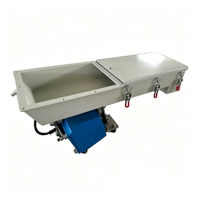 Système de contrôle intégré pour alimentateur vibrant électromagnétique, moteur vertical triphasé pour une distribution précise des matériaux