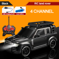 Nouveautés Voiture RC 49Mhz 4CH 1:22 Véhicule tout-terrain Land Rover Chargeur inclus Télécommande électrique Jouets et loisirs pour experts