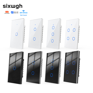 图雅无线开关1/<span class=keywords><strong>2</strong></span>/<span class=keywords><strong>3</strong></span>组触摸按钮阿列克谢和谷歌家庭兼容600W加载16A远程应用耐用为我们 - Product Image 1