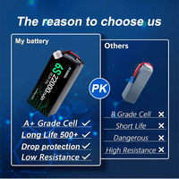 6S/12S/14S 16000mah 22000mah haute densité d'énergie prix d'usine batterie au lithium à semi-conducteurs batterie de drone