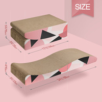Planche à gratter pliable de chat pour animaux de compagnie de haute qualité