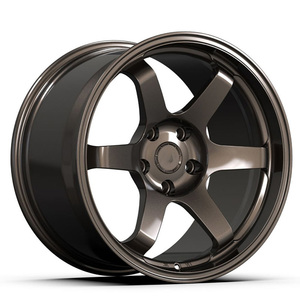 Nuovi Cerchi in Lega di Alluminio Forgiato Nexus Blu Volk Racing Design a Raggi Sportivi 16 Pollici per <span class=keywords><strong>Auto</strong></span> GTR Te37 Personalizzazione <span class=keywords><strong>JDM</strong></span> - Product Image 3