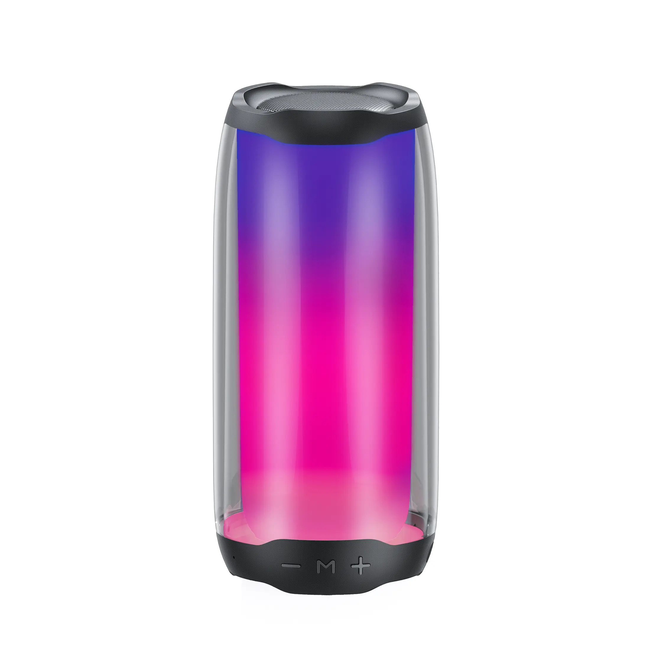 2022 Multi Functions Wholesale Bass Bluetooth HiFi USB Speakers Portable Waterproof RGB Led Light Wireless Stereo Mini Speaker