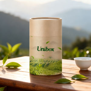 Contenitore per Tè Biodegradabile Ecologico in Carta con Chiusura Magnetica Personalizzabile Pratico per Feste - Product Image 3