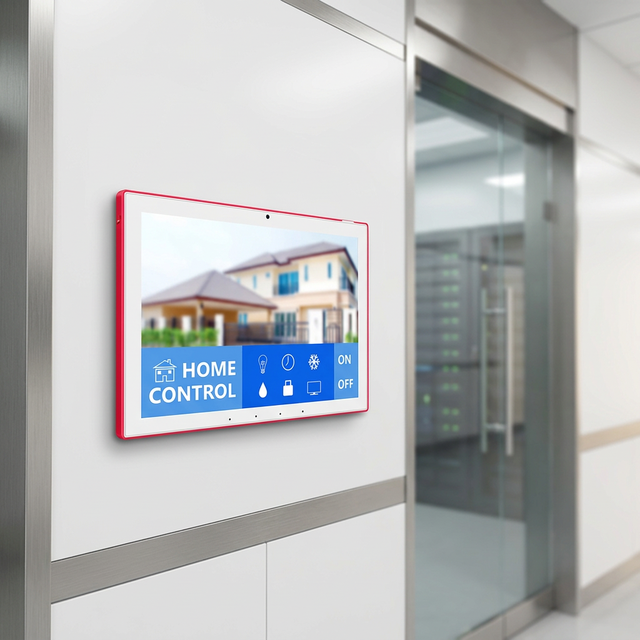OEM Commercial 10.1 Inch In Wall Android Smart Home Control Panel RS485 POE Tablet for Building Automation