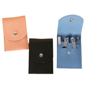 Juego de cortaúñas con limpiador de oídos, bolsa plegable de acero al carbono para herramientas de cuidado de belleza - Product Image 5