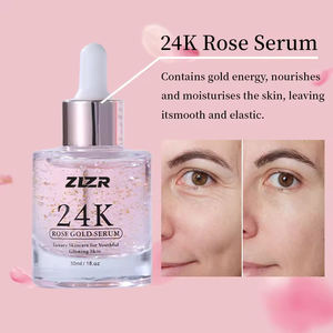 Suero Facial Personalizado con Vitamina C, Iluminador, Blanqueador, con Ácido Hialurónico, Caviar 24k, Oro, Aloe Vera y Rosa - Product Image 5