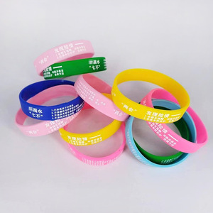 Pulseras de Seguridad de Silicona Antiahogo para Estudiantes - Bandas de Advertencia para el Campus en Verano - Product Image 2