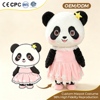 Costume de Mascotte Panda Personnalisé pour Publicité Commerciale
