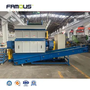 Large Capacity Plastic Packed Woven Bag And Film Shredder Machine