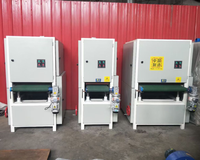 Machine de polissage et de finition pour larges bandes, tôles et plaques en acier inoxydable et en fer, avec finition brossée, sablée et écaillée