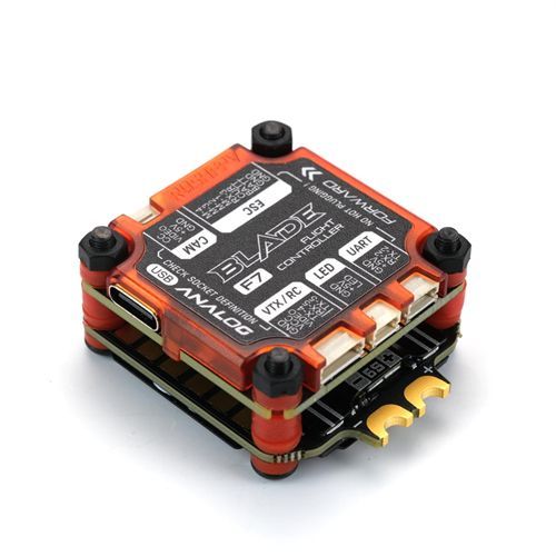 RUSHFPV RUSH BLADE V2 F722 Analog/Digital Flight Controller 60A 128K BLHELI32 4in1 ESC Stack Betaflight AT7456E OSD RC FPV Drone