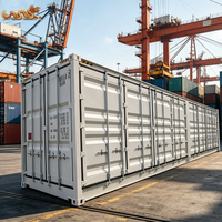 Conteneur maritime neuf de 40 pieds à ouverture latérale en acier Corten certifié CSC pour le stockage de marchandises