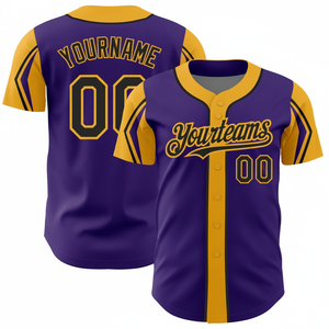 Maillots professionnels entièrement personnalisés de baseball et de softball avec noms et numéros personnalisés et logos sublimés aux couleurs de l'équipe - Product Image 1