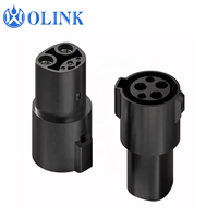 Olink Chargeur de voiture électrique Accessoires Adaptateur Plug 60amp 250v Ac Compatible Sae J1772 vers Tesla Adaptateur de charge