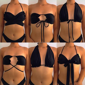 2025 conjunto de traje de <span class=keywords><strong>baño</strong></span> de lujo para mujer logotipo personalizado Sexy 3 piezas Fitness Micro Mini Bikini <span class=keywords><strong>camiseta</strong></span> de bebé traje de <span class=keywords><strong>baño</strong></span> de fruta sólida - Product Image 2