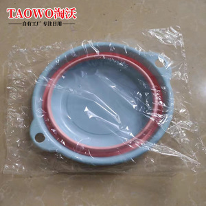 Taowo Foldable Wash Basin Round Multi Color Easy Clean Travel Kitchen <b>Sink</b> Household Use - Product Image 5