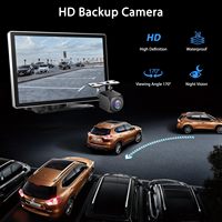Layar Sentuh Wireless CarPlay & Android Auto untuk Mobil-9'' Stereo Mobil Portabel dengan Garansi 1 Tahun