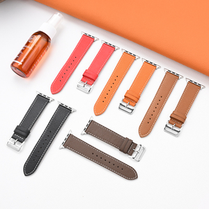 Kết cấu đầy đủ Hạt Da Dây đeo đồng hồ cho Apple xem thay thế vòng đeo tay với kim loại khóa có thể điều chỉnh sang trọng watchbands - Product Image 6