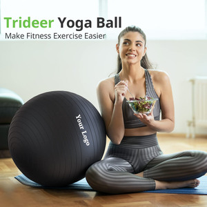 Juego de Pelotas de Yoga Ecológicas, Mini <span class=keywords><strong>Pelota</strong></span> <span class=keywords><strong>Ovalada</strong></span> de 55cm de Masaje de Corcho de PVC, Alivio del Estrés - Product Image 5