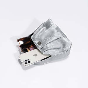 กระเป๋าถือแฟชั่นสไตล์เรโทรสำหรับผู้หญิงแบบใหม่  กระเป๋าหนังซาตินสะพายไหล่สำหรับผู้หญิง - Product Image 5