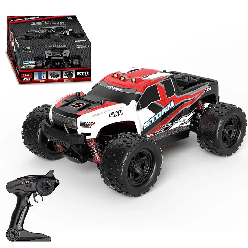 Toy Factory 2.4G 36Km 4Wd Rc Monster Truck Car Full Scale High Speed 4X4 Remote Control Racing Car Drifting Truggy