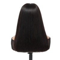Perruque Bob Double Drawn de Qualité Supérieure, Cheveux Naturels Vietnamiens Bruts, Cuticules Alignées, Perruque en Cheveux Humains 13x6 Sans Colle avec Dentelle HD, Livraison Directe