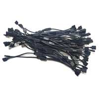 Kabel Splitter ARGB 1 ke 2 30cm Kabel Ekstensi ARGB Male Harness Kabel Splitter RGB 2 Arah untuk Kipas Pendingin PC