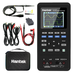 Oscilloscope portable Hantek 2D72, générateur de formes d'onde 70 MHz, multimètre, testeur multifonction 3 en 1, 2CH+AFG+DMM - Product Image 2