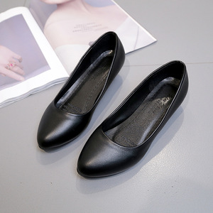 Zapatos <span class=keywords><strong>de</strong></span> vestir <span class=keywords><strong>de</strong></span> piel sintética con suela blanda para mujer, ideales para entrevistas, cómodos para estar <span class=keywords><strong>de</strong></span> pie mucho tiempo, sin cansancio en los pies. - Product Image 3