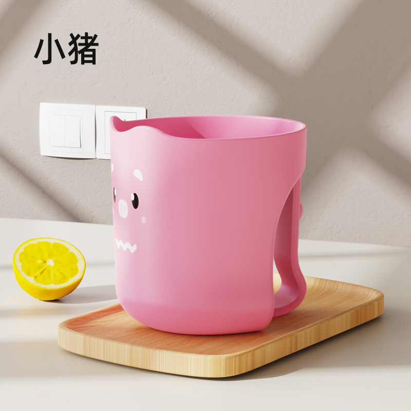 Gobelet pour rince-bouche Cochon Rose