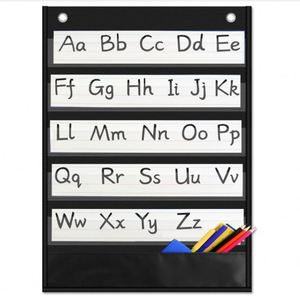 Tableau de rangement mural noir standard pour la salle de classe – Indispensable pour l'organisation des enseignants - Product Image 1