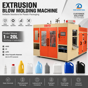 <span class=keywords><strong>Machine</strong></span> de moulage par extrusion-soufflage HDPE automatique pour la fabrication de bidons de 5 litres pour la production de bouteilles d'huile moteur - Product Image 1