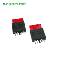 Vente chaude 06.087 ATO FLR série 32V carte de Circuit imprimé PCB moyen Standard lame de voiture porte-fusible